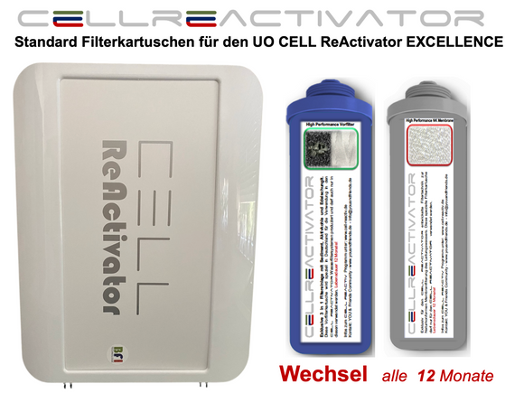 Filtersatz zur Eigenmontage für UO CELL ReActivator 