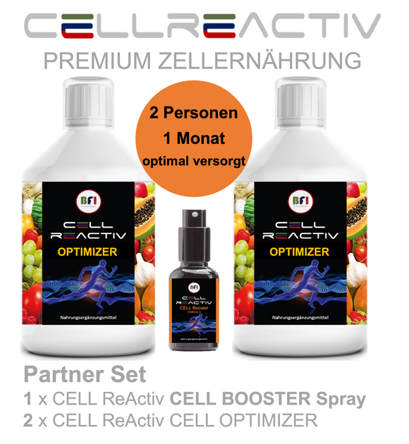 CELL ReActiv PARTNER Set CELL OPTIMIZER PLUS CELL BOOSTER